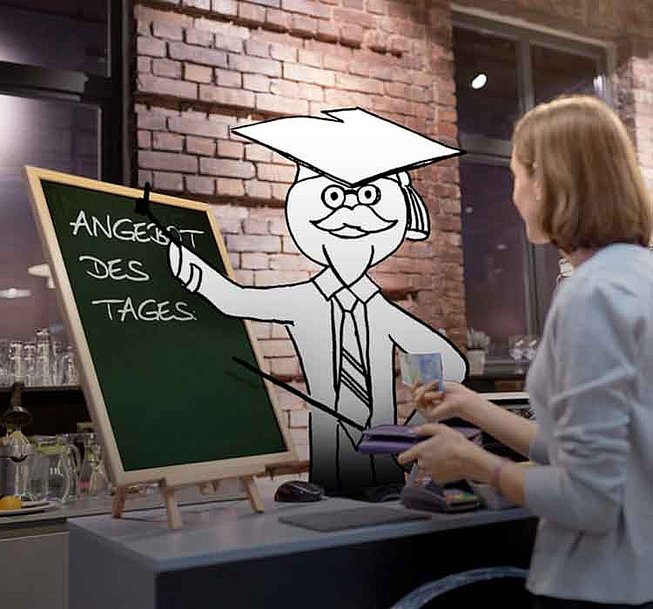 Die Unterstützung des digitalen Verkäufers 