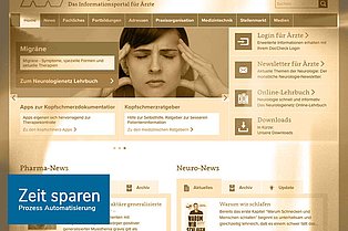 Arztportal Fachportal Zeit sparen pixelegg