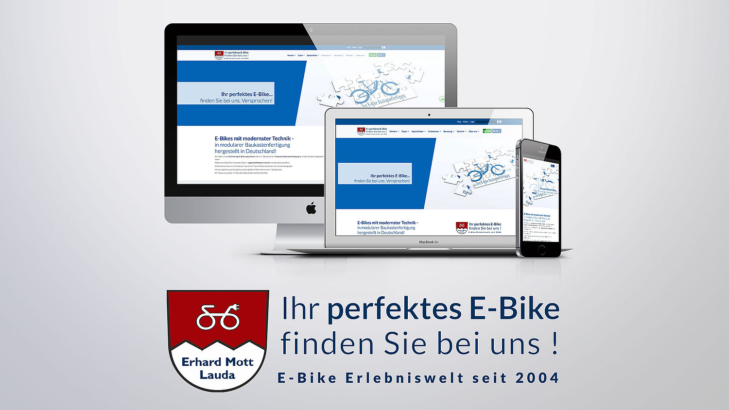 Webseiten-Launch-Ebike-Mott