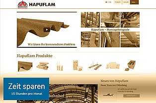 Hapuflam Zeit sparen - pixelegg